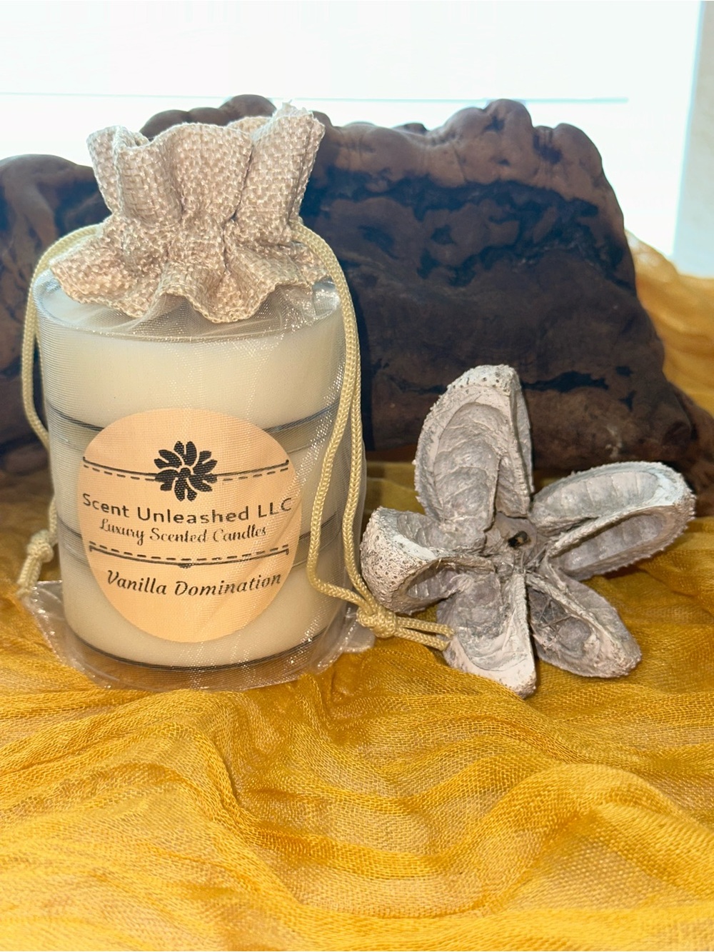 Vanilla Domination, SCENT UNLEASHED LLC Luxury Scented Candle.